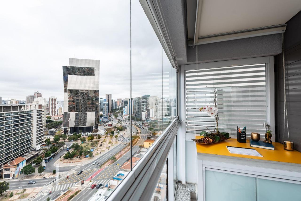 "Book Your Stay At Homelike Faria Lima In Pinheiros Stunning City Views Pool And Parking By Okaeri Home São Paulo Exterior photo