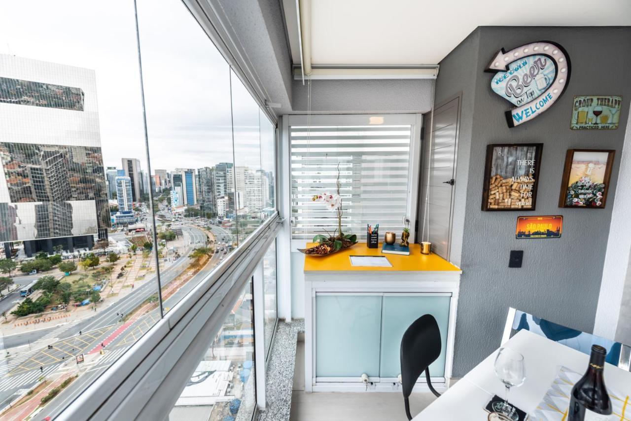 "Book Your Stay At Homelike Faria Lima In Pinheiros Stunning City Views Pool And Parking By Okaeri Home São Paulo Exterior photo