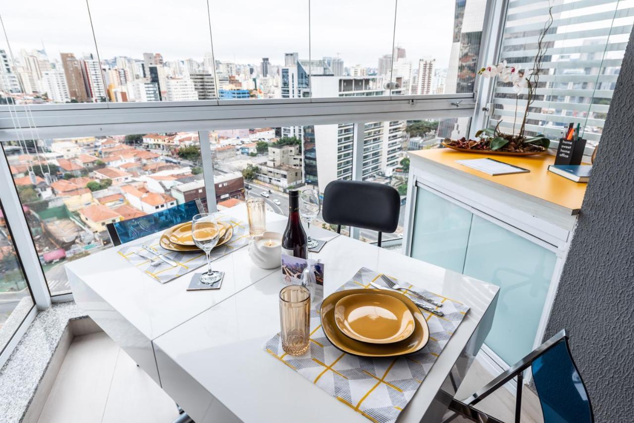 "Book Your Stay At Homelike Faria Lima In Pinheiros Stunning City Views Pool And Parking By Okaeri Home São Paulo Exterior photo